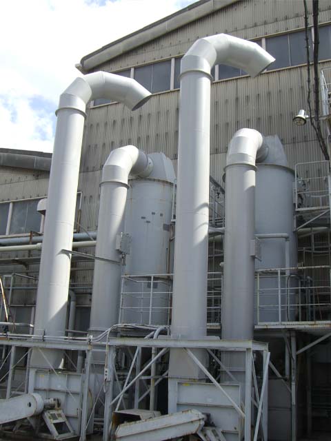 製缶ダクト修理
